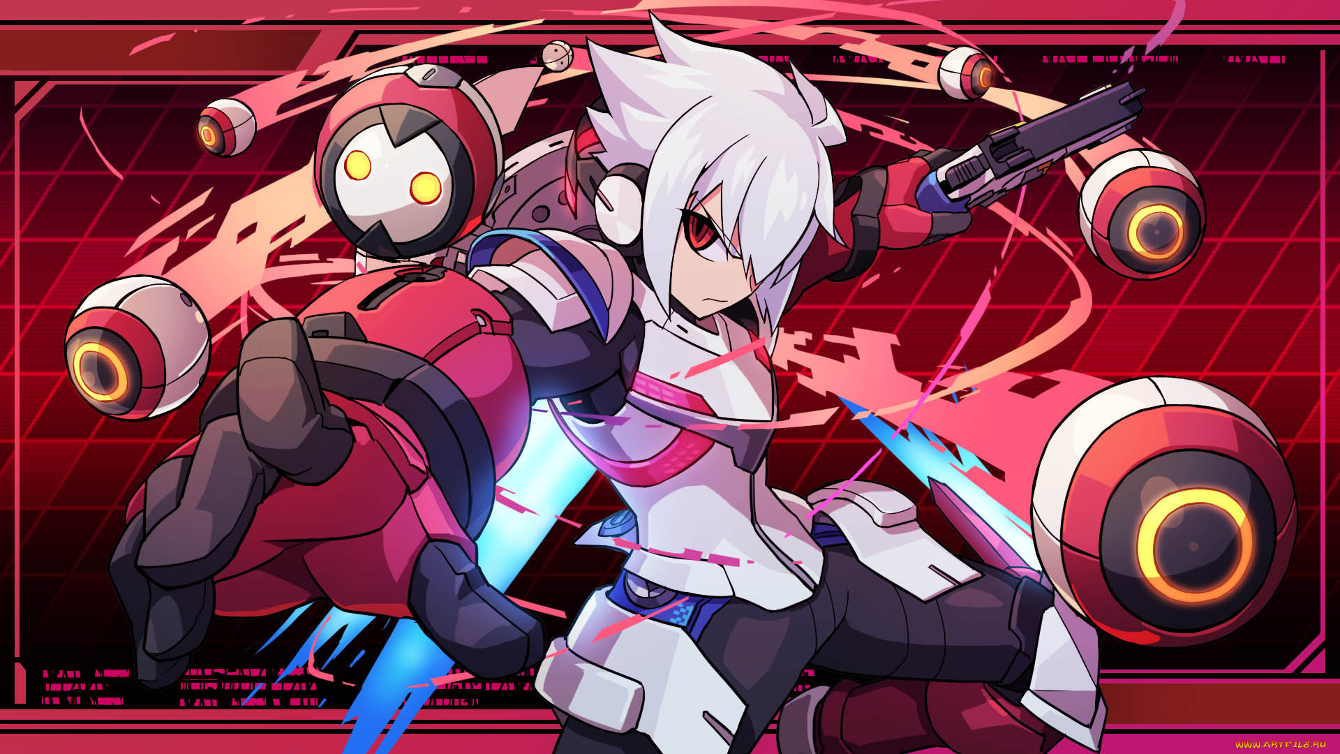 , azure striker gunvolt, azure, striker, gunvolt, 2